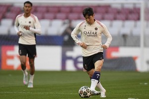 PSG's Lee Kang-in becomes 2nd S. Korean to win UEFA Champions League title