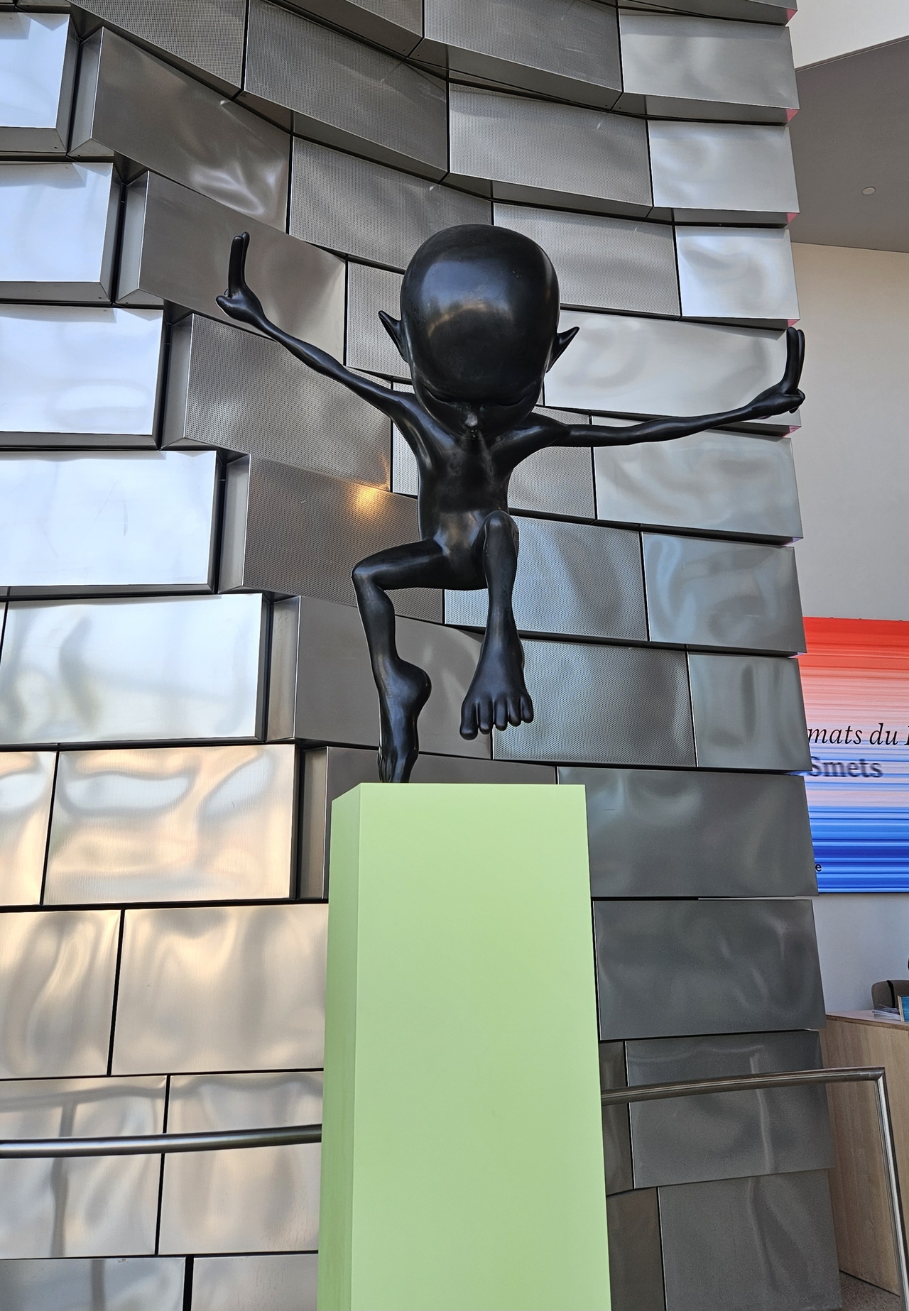 "Kangse SpSt" is on view at The Tower at LUMA Arles in France.  (Park Yuna/The Korea Herald)