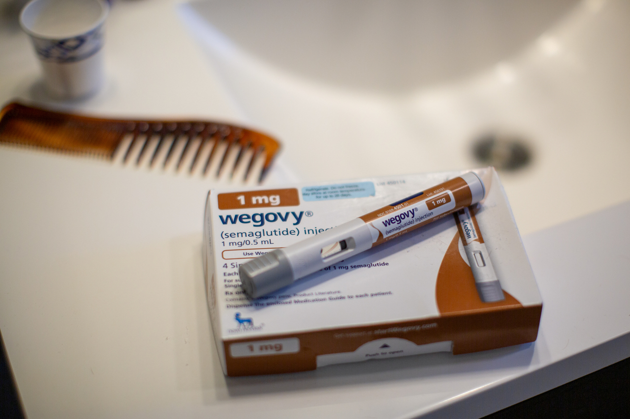 Novo Nordisk’s blockbuster weight-loss drug Wegovy is the market leader in obesity treatment, but has recently faced increasing competition. (Bloomberg)